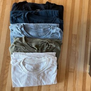 Set of 5 True Classic Short Sleeve T-Shirts